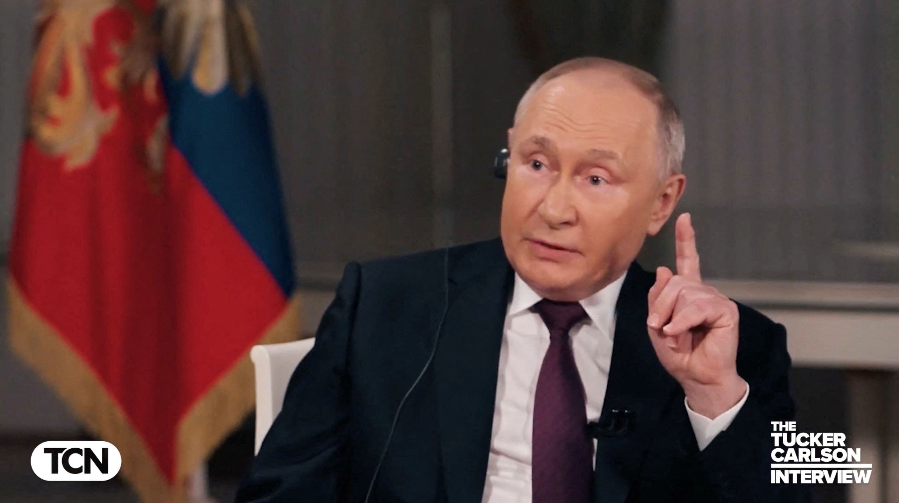 En la entrevista, Putin manifestó su plena convicción de que “Rusia tiene derecho a partes del oeste de Ucrania” (REUTERS)