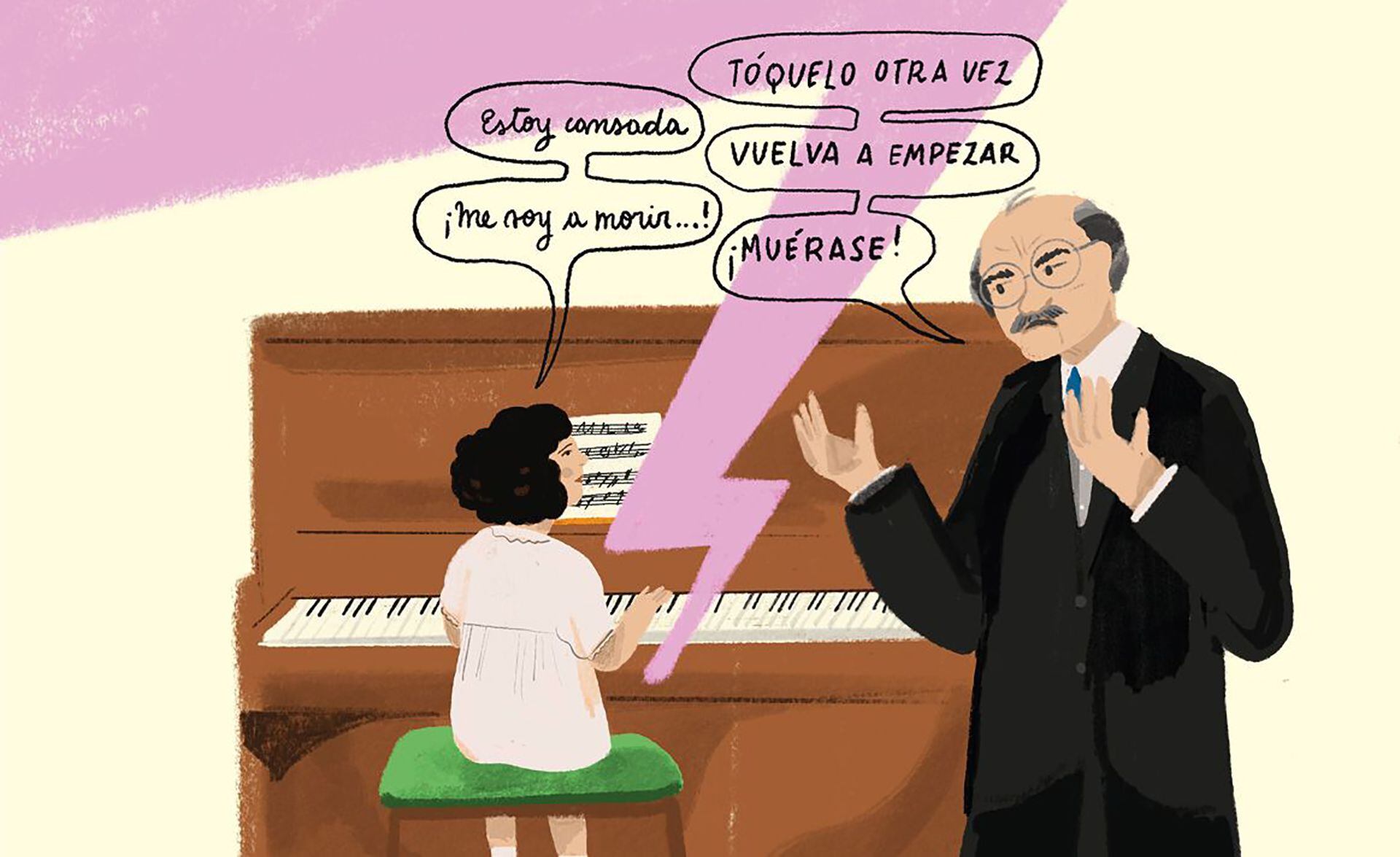 La Niña Prodigio A La Que Un Compañerito Desafió A Tocar El Piano Y