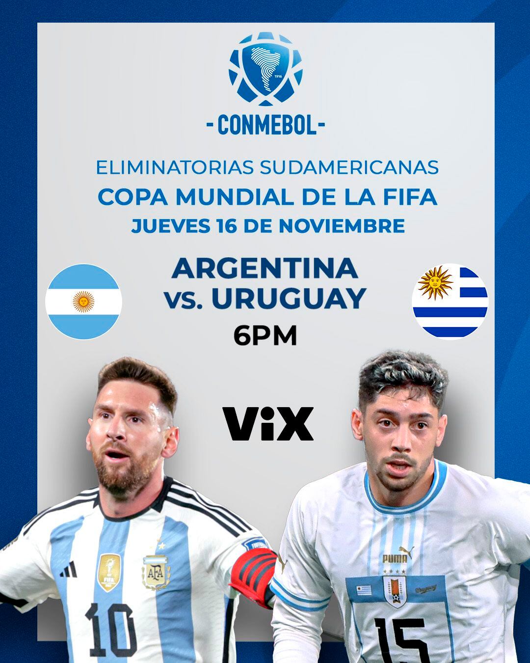 Eliminatorias Conmebol en vivo: Dónde ver Argentina vs. Uruguay en