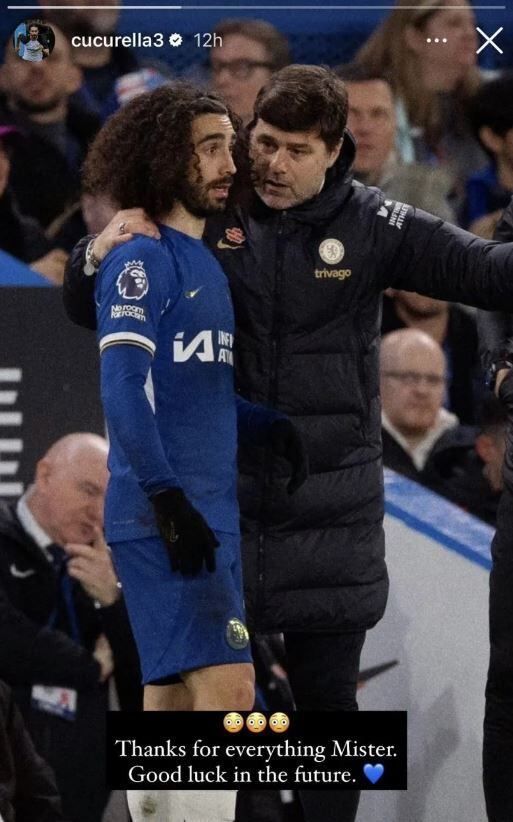 El mensaje de Cucurella a Pochettino