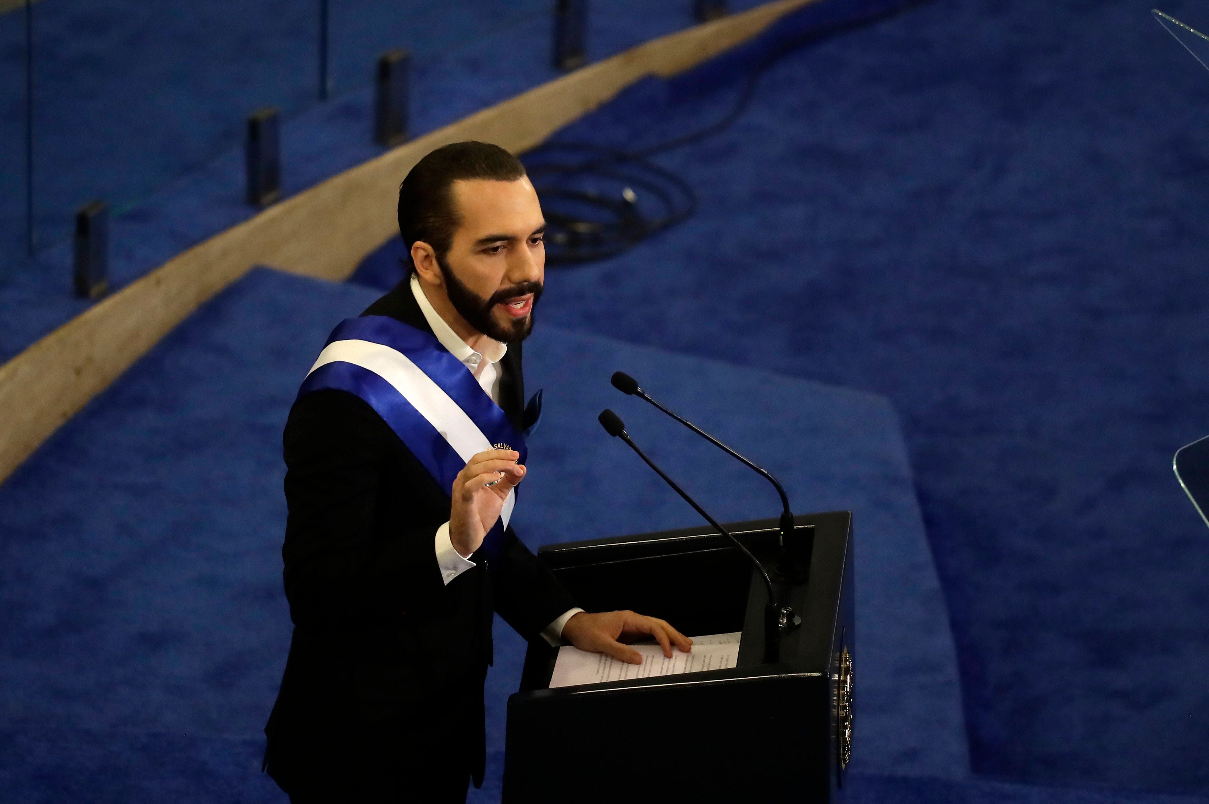 Foto de archivo del presidente de El Salvador, Nayib Bukele. EFE/Rodrigo Sura 