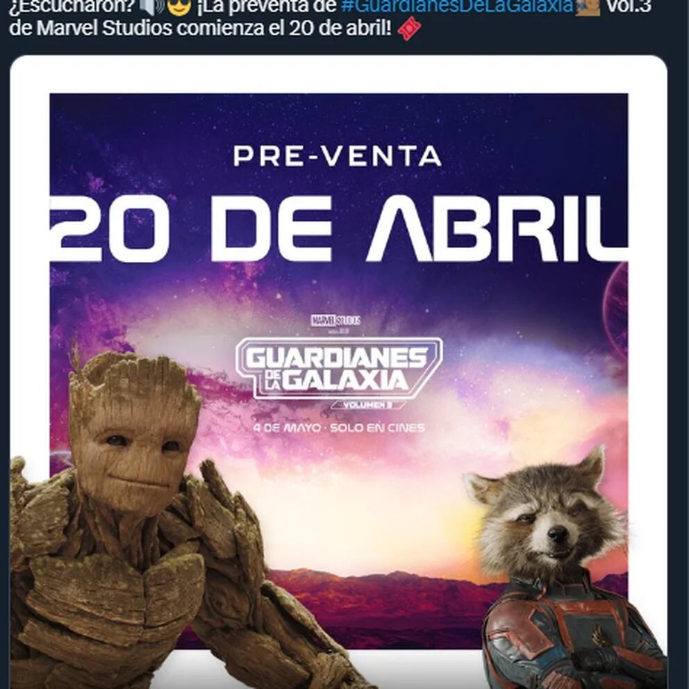 Cuándo será la preventa y el estreno de “Guardianes de la Galaxia vol. 3″  en México - Infobae