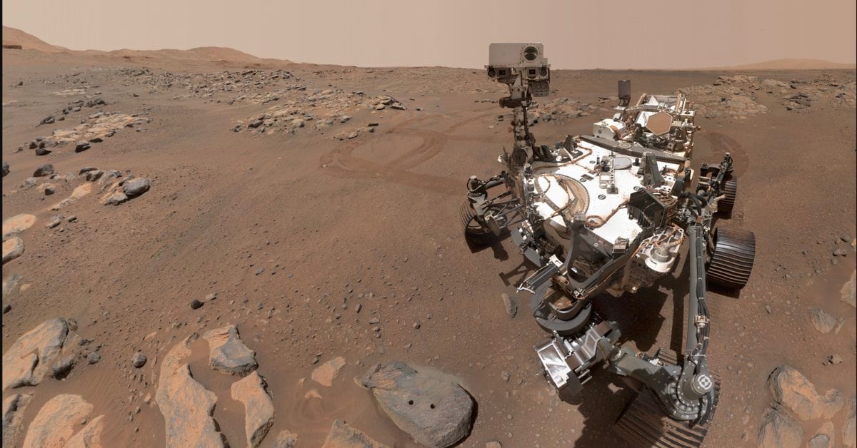Il rover della NASA ha scattato selfie su Marte