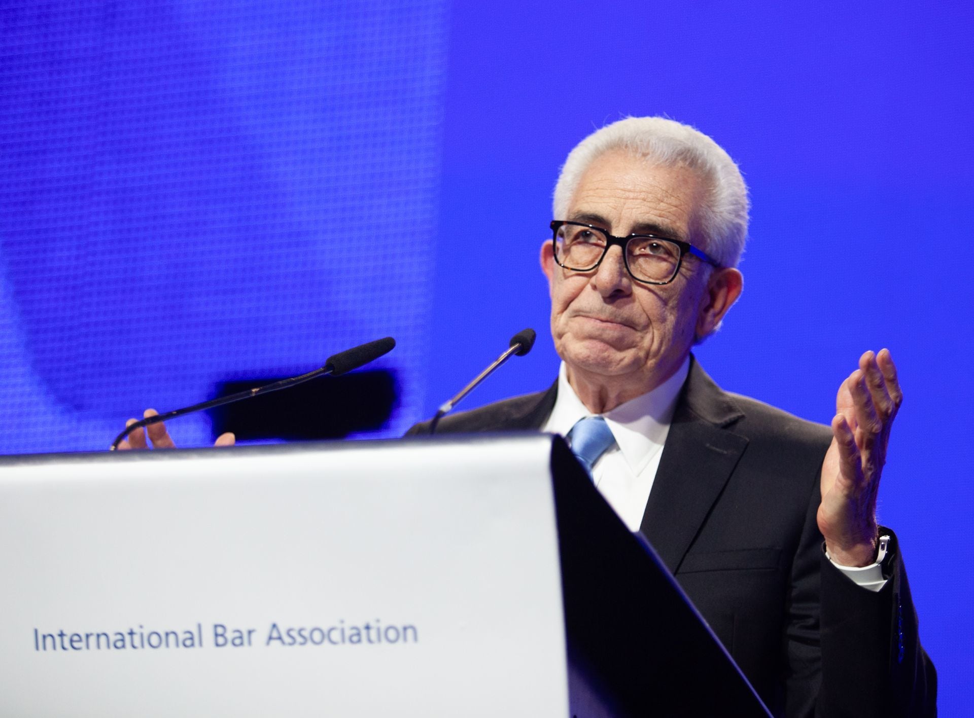 Ernesto Zedillo, ex presidente de México durante la inauguración de international Bar Association en el Centro de Convenciones Citibanamex.
FOTO: ANDREA MURCIA /CUARTOSCURO.COM