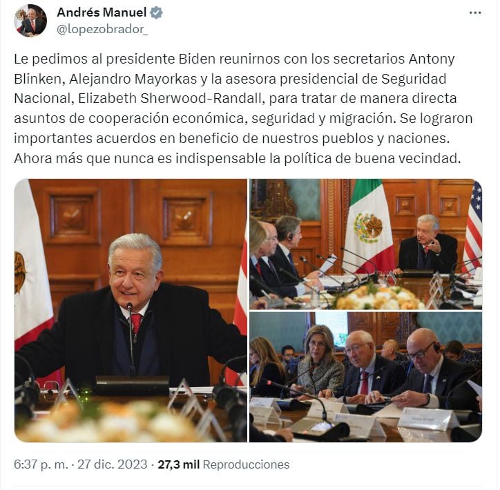 AMLO Blinken