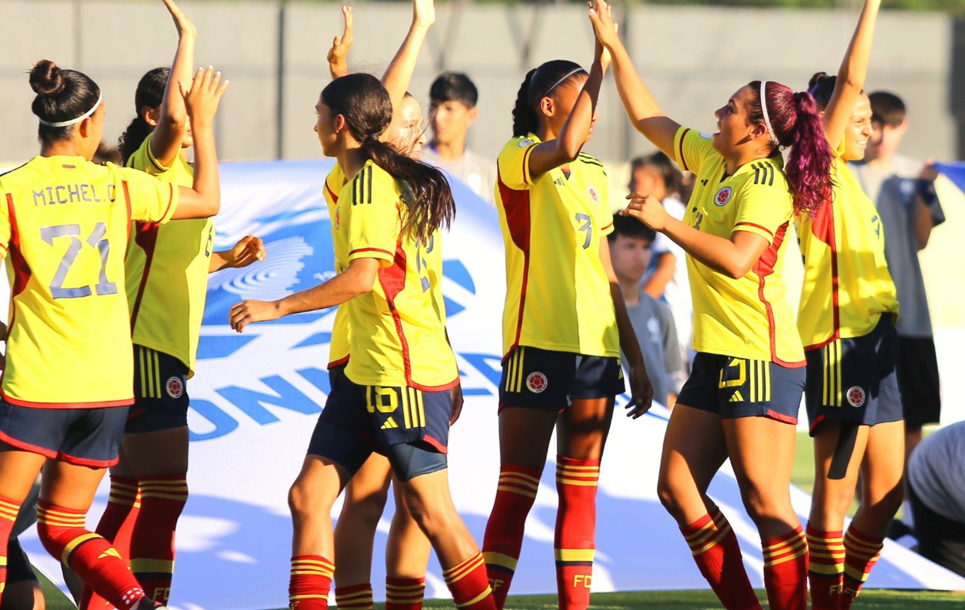 La selección Colombia sub-17 enfrentara a Estados Unidos por la segunda fecha del mundial femenino, Grupo B - crédito Federación Colombiana de Fútbol