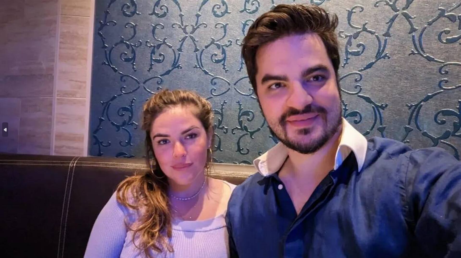 Ana María Henao y su marido, David Knezevich. (Cedida)