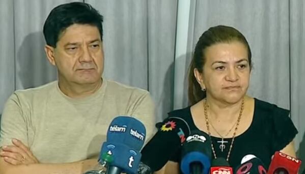 Silvino Báez y Graciela Sosa, los padres de Fernando Báez Sosa, también estarán en la audiencia  (Captura TV)