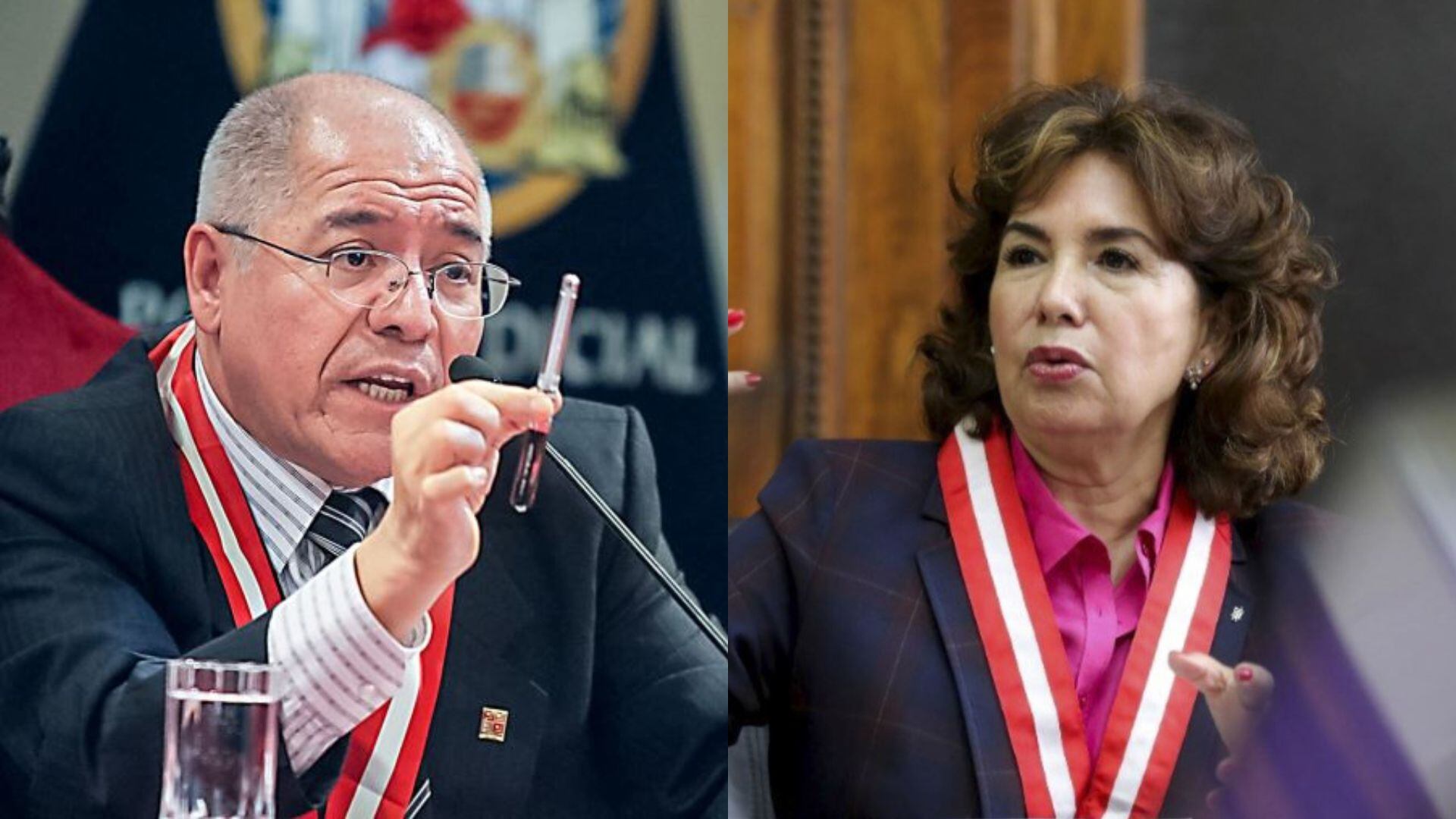 Los jueces supremos César San Martín y Elvia Barrios se mostraron en desacuerdo con la inhabilitación de la exfiscal de la Nación, Zoraida Ávalos. 