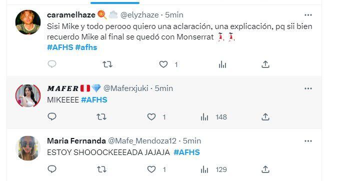 Usuarios reaccionaron a regreso de Mike. (Twitter)