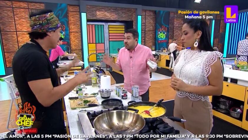 Rocky Belmonte tiene problemas con su plato.