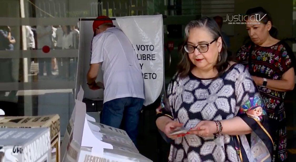 Norma Piña voto