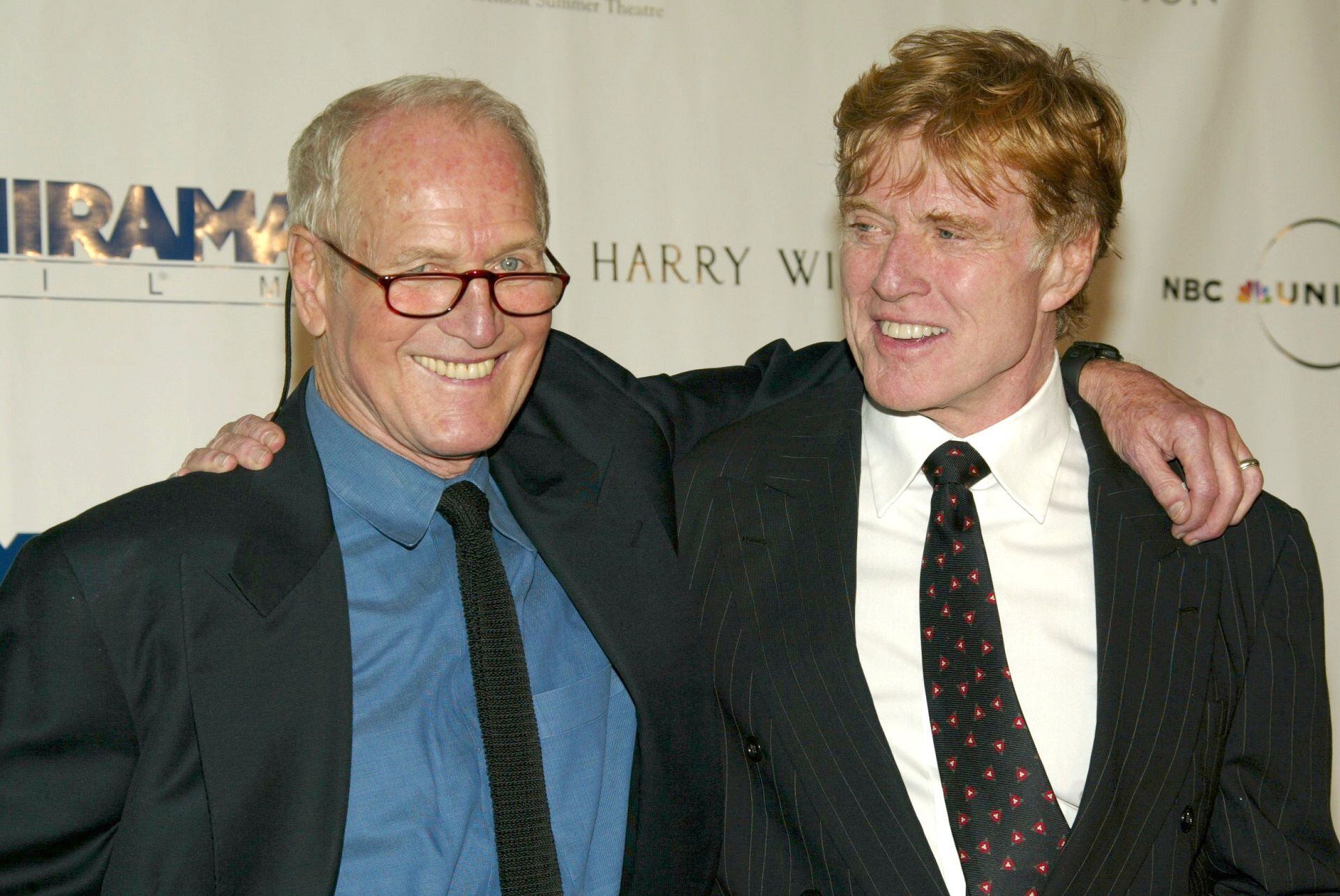 Paul Newman y Robert Redford en el 2004 (Crédito: Shutterstock)