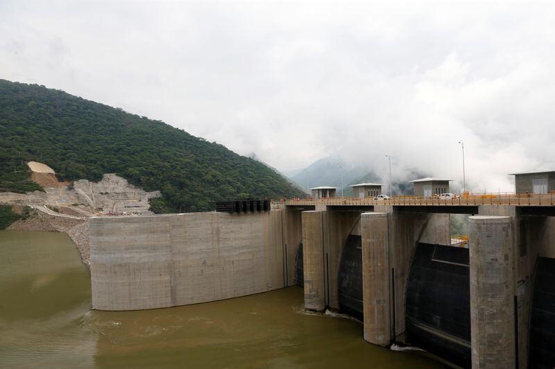 Vista de la construcción de la hidroeléctrica Hidroituango en Ituango -crédito archivo Luisa González/Reuters