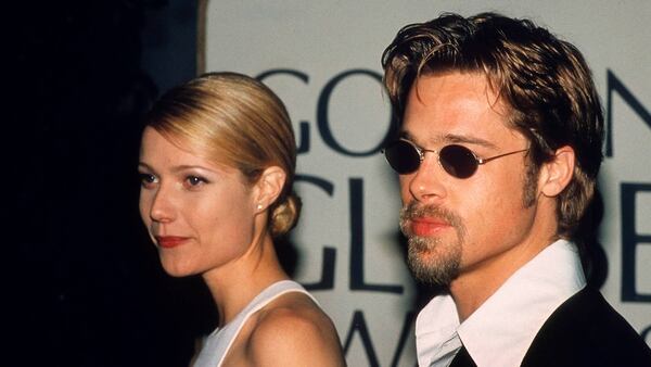 La relación de Brad Pitt con Gwyneth Paltrow duró varios años en los 90 (The Grosby Group)