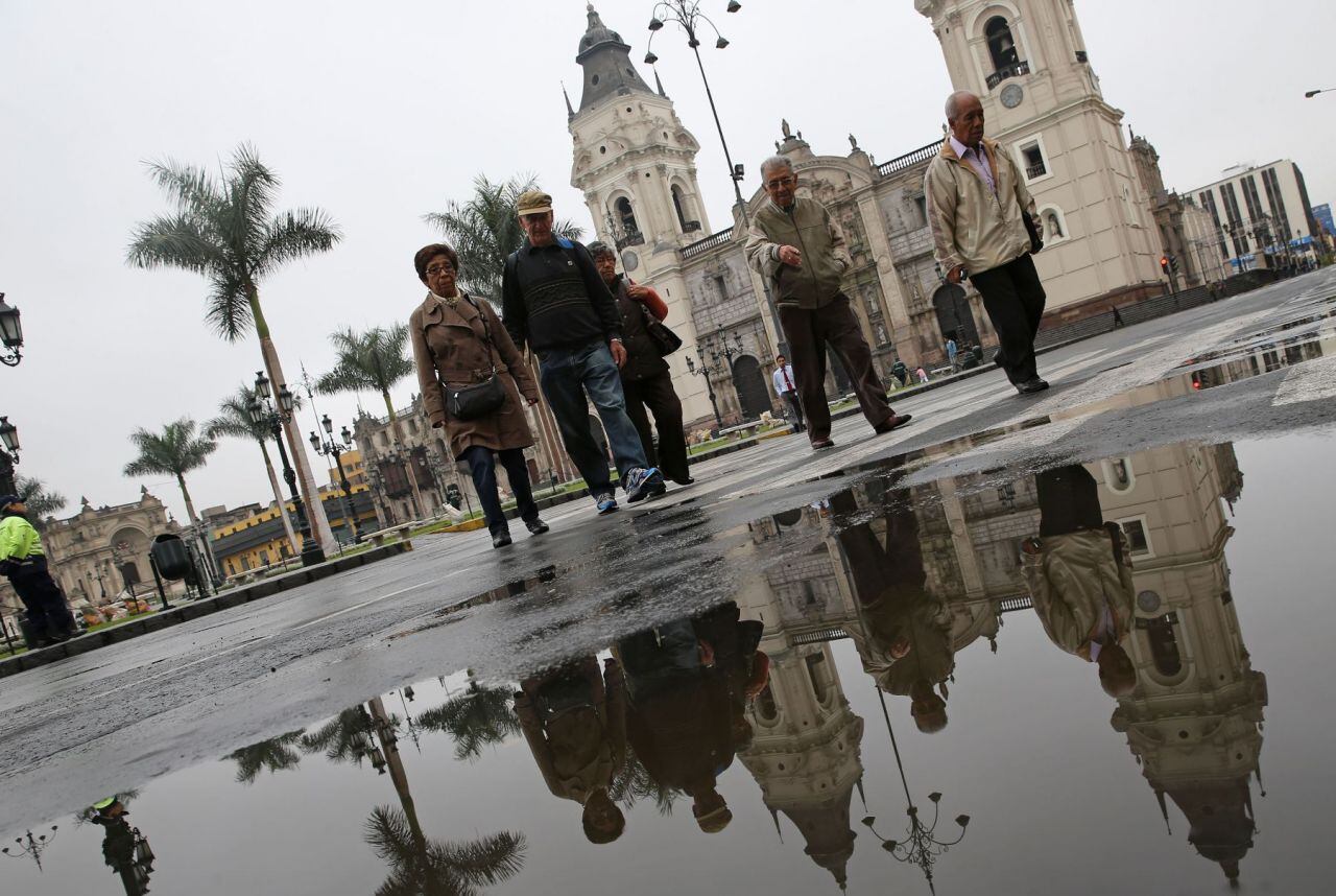 En temporada de otoño en el Perú, las temperaturas suelen descender y se registran algunas lluvias de ligera a mediana intensidad.