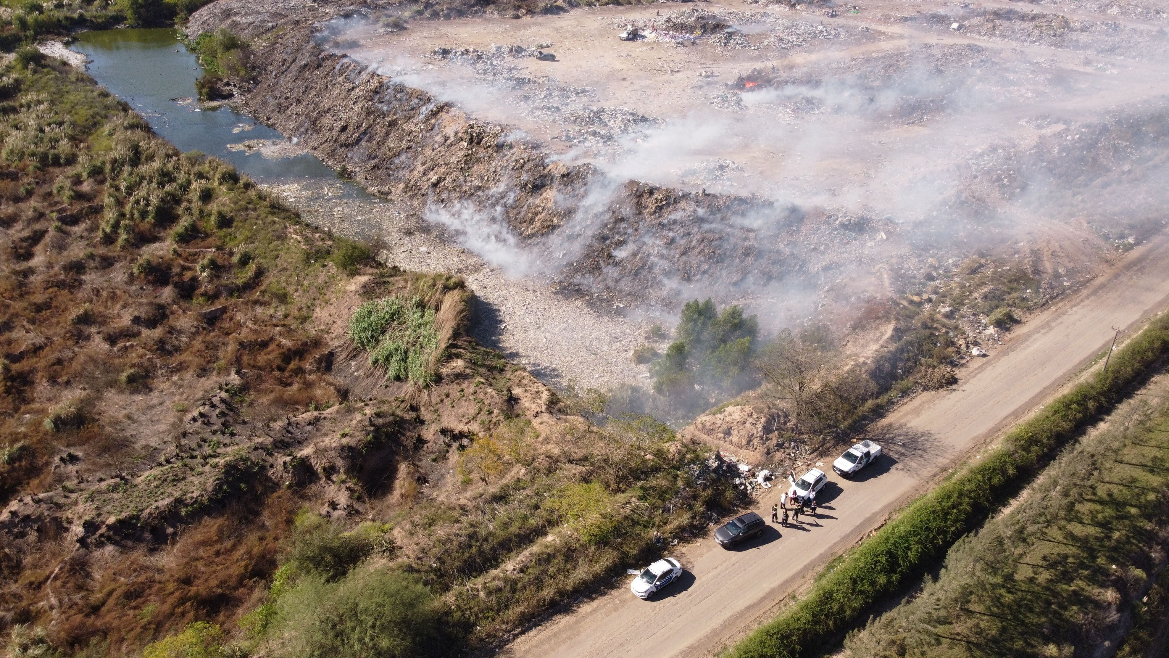 Basural a cielo abierto en Luján - Pobreza - Crisis económica 29/04/23