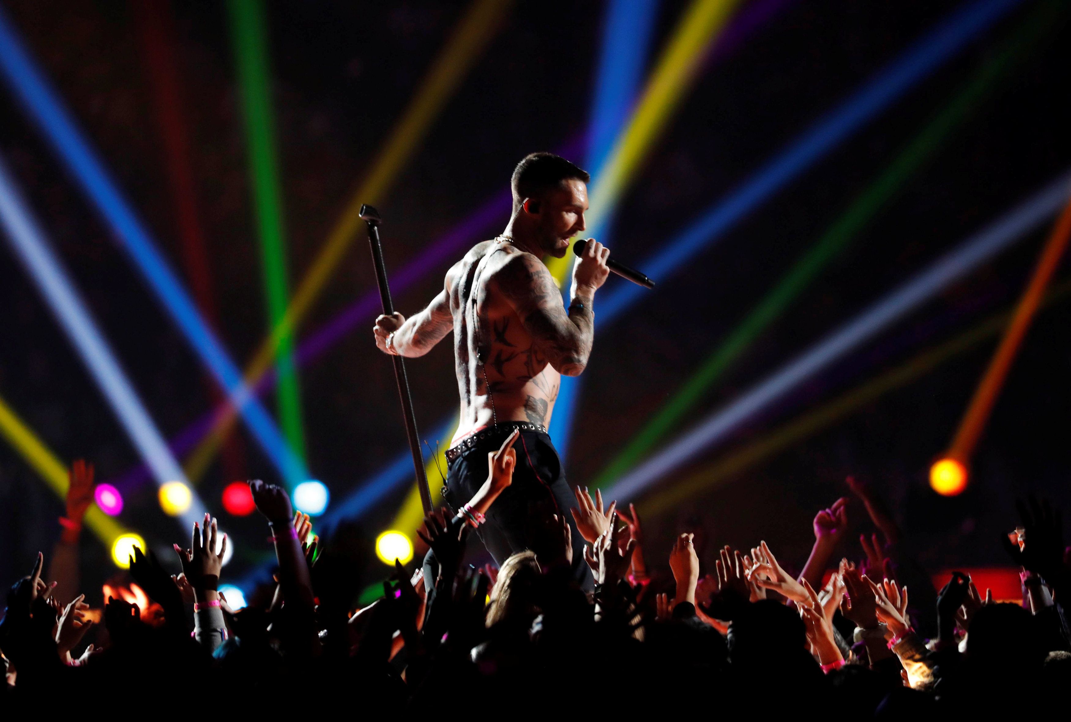 Super Bowl Halftime Show: Adam Levine Thanked His Critics