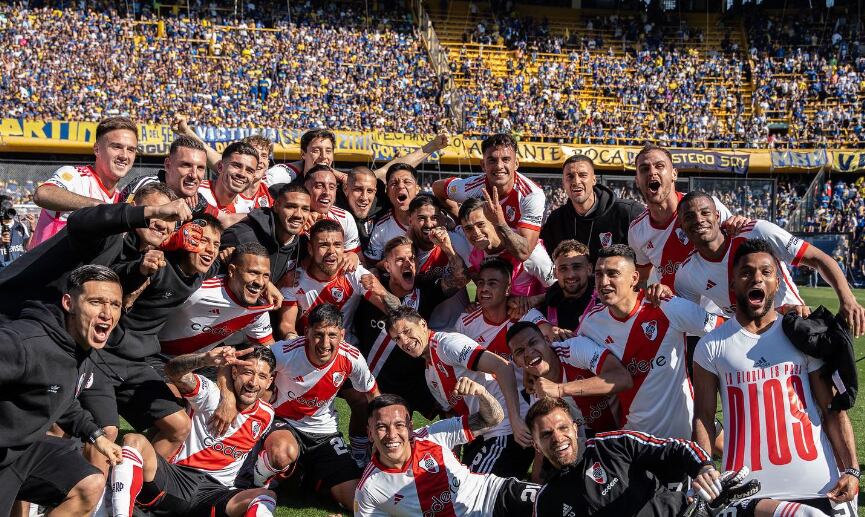 River volvió a ganar en La Bombonera luego de cinco años (@riverplate)