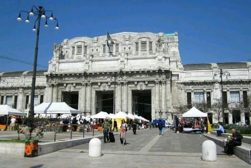 La estación de trenes de Milán se caracteriza por tener 200 metros de longitud cubierta por una cúpula acristalada. (Getty Images)