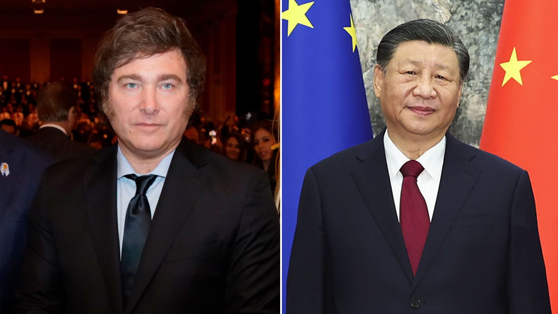 Milei y Xi Jinping