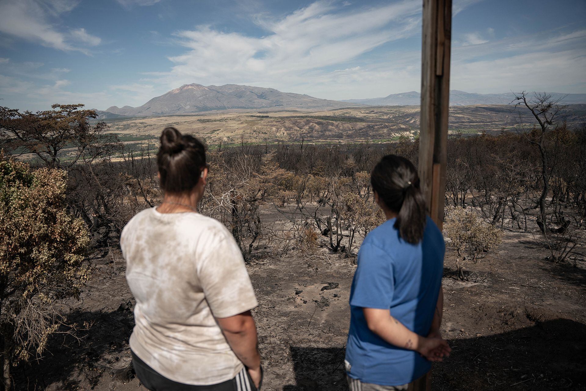 Incendio Chubut Alto Río Percy