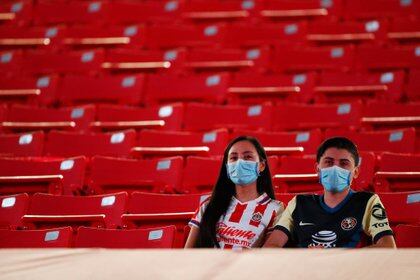 Para el partido de Estados Unidos contra Chiva, el gobierno de Jalisco destacó la aplicación de la prueba piloto que se aplicó inicialmente en el Estadio Akron (Foto: Twitter న EnricAlfarore)