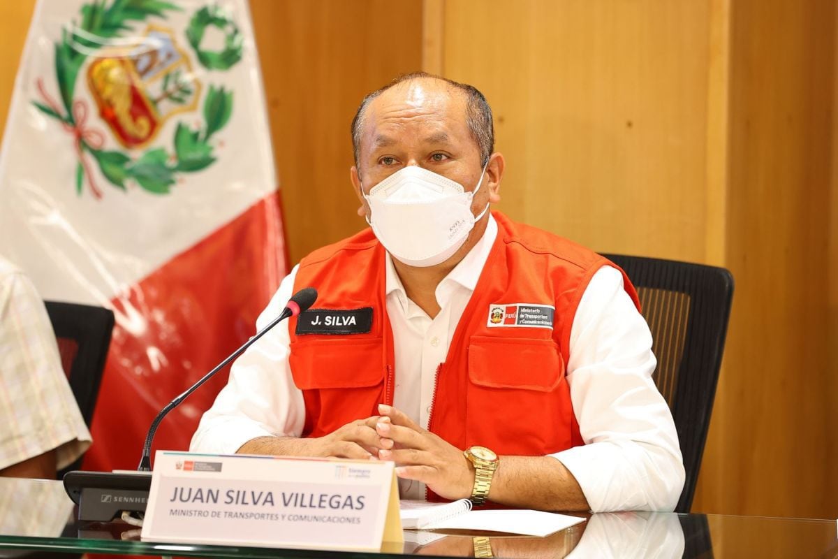 Juan Silva, scheidender Minister für Verkehr und Kommunikation.