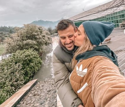 Diego Leuco con Sofía Martínez encontró un gran apoyo en su vida profesional y personal (Instagram)