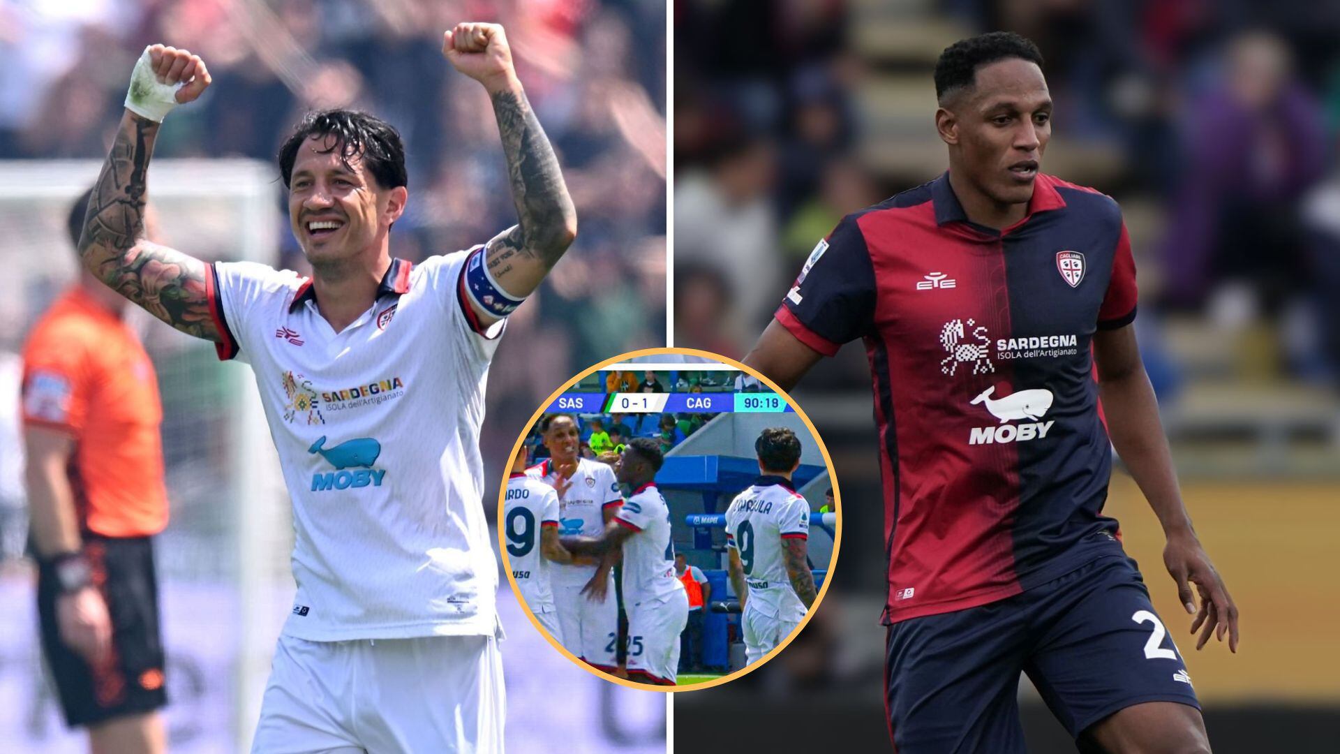 Cagliari se salvó del descenso tras ganar su último partido por Serie A.