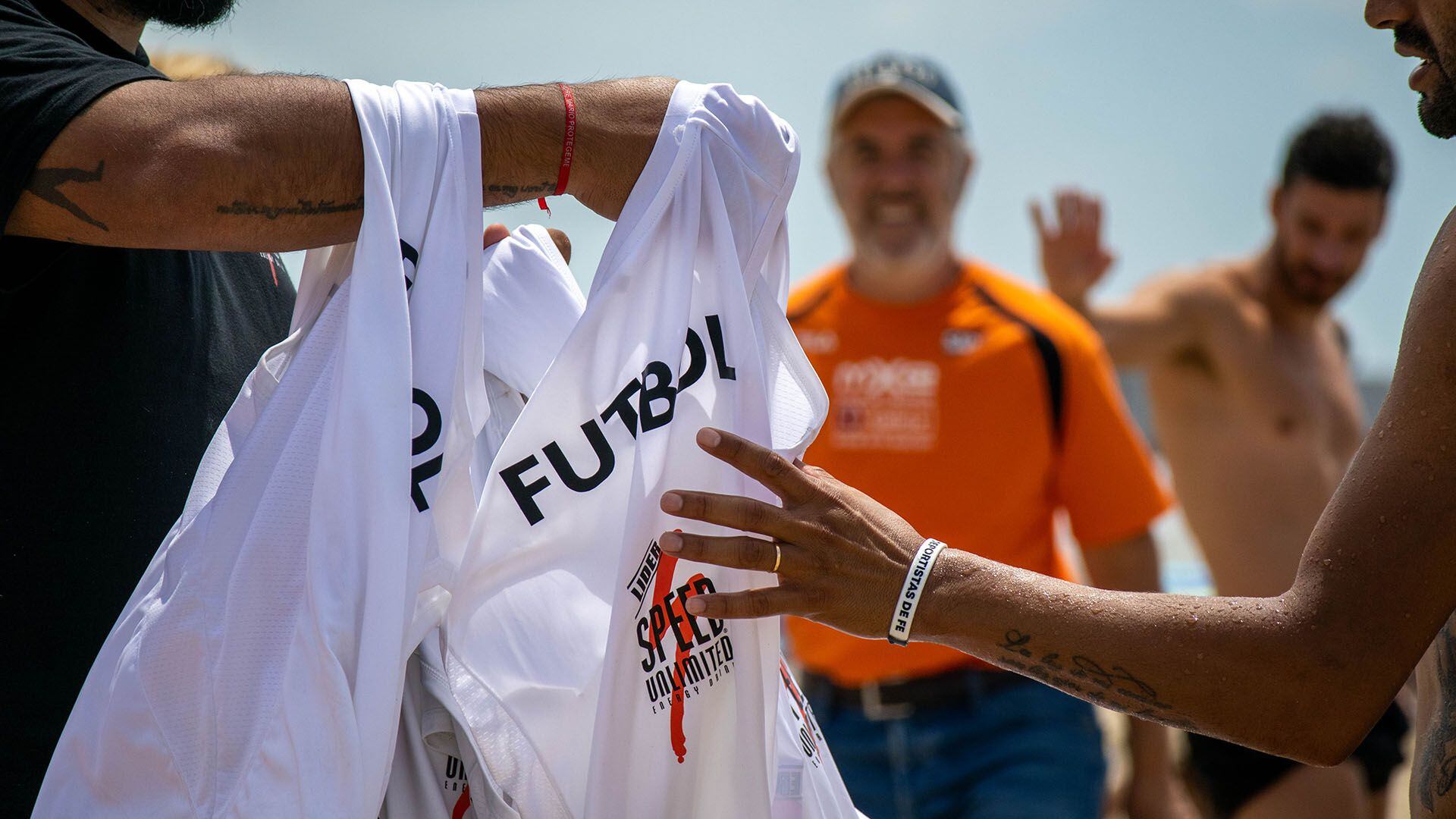 Entrenamiento de Deportivo Riestra en Pinamar portada