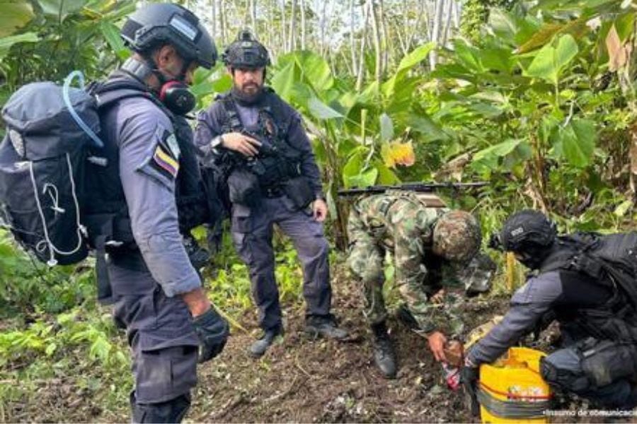 Explosivos en Putumayo