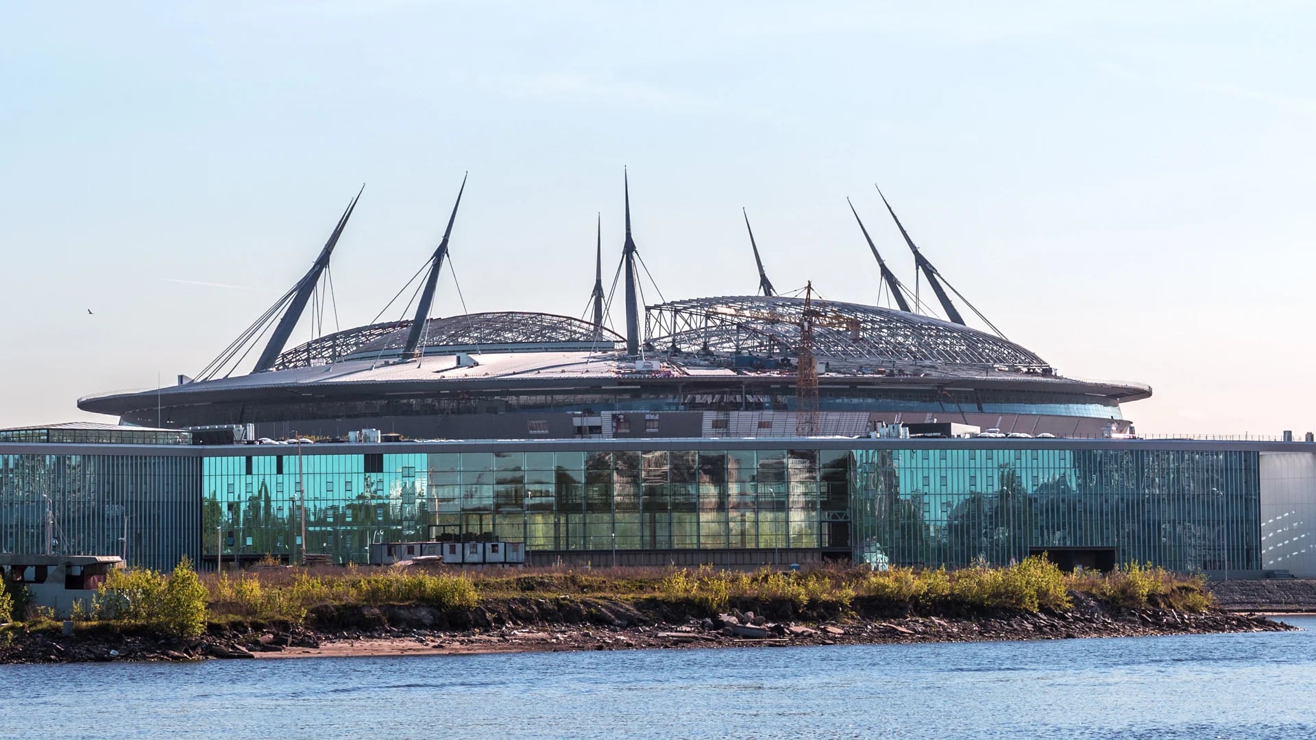 El Zenit Arena de Rusia tiene una capacidad de 61.251 personas (Shutterstock)