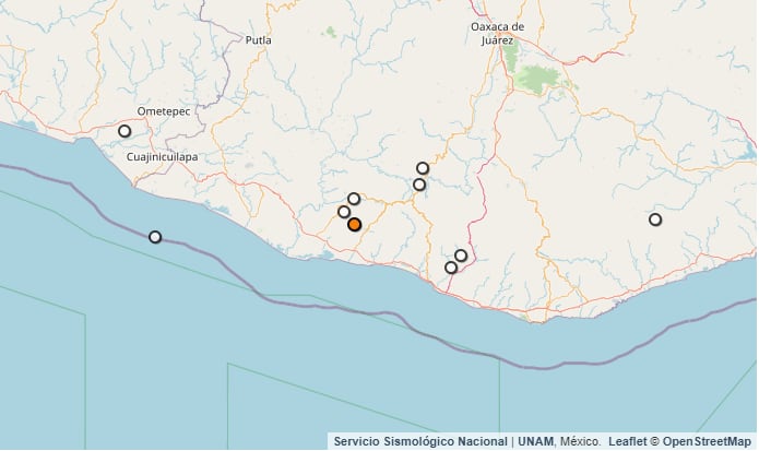 Temblor hoy 8 de noviembre en México: se registró sismo de magnitud 4.5 en Oaxaca