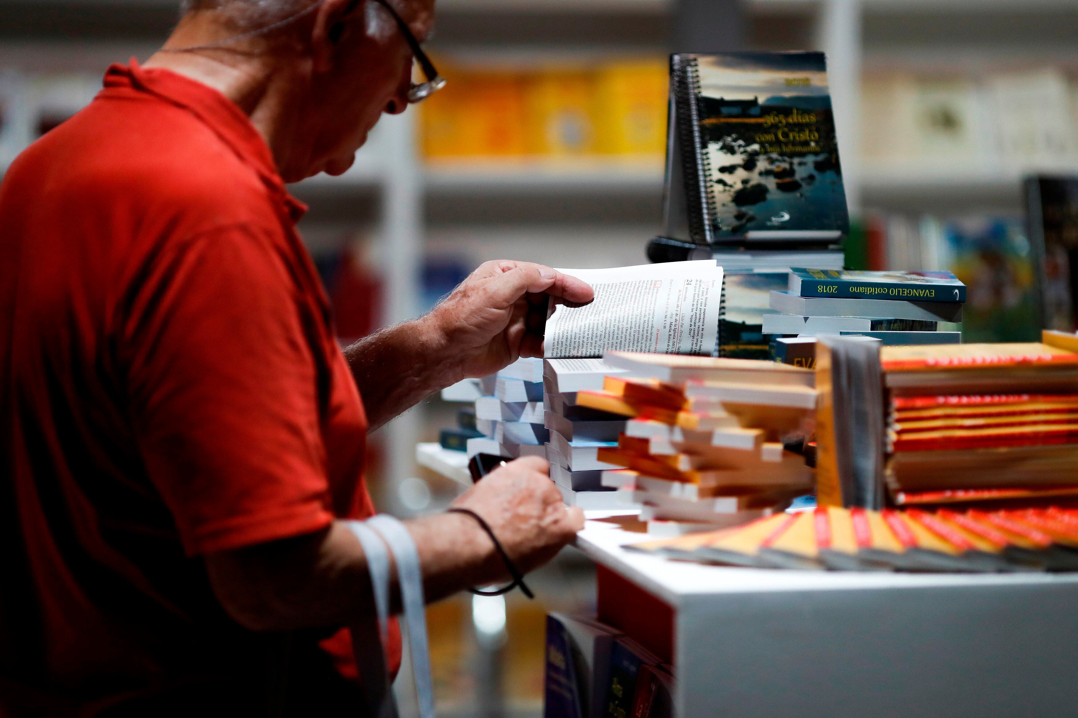 Argentina celebra el Día del Libro el 15 de junio, según un decreto nacional de 1924. EFE/David Fernández/Archivo 