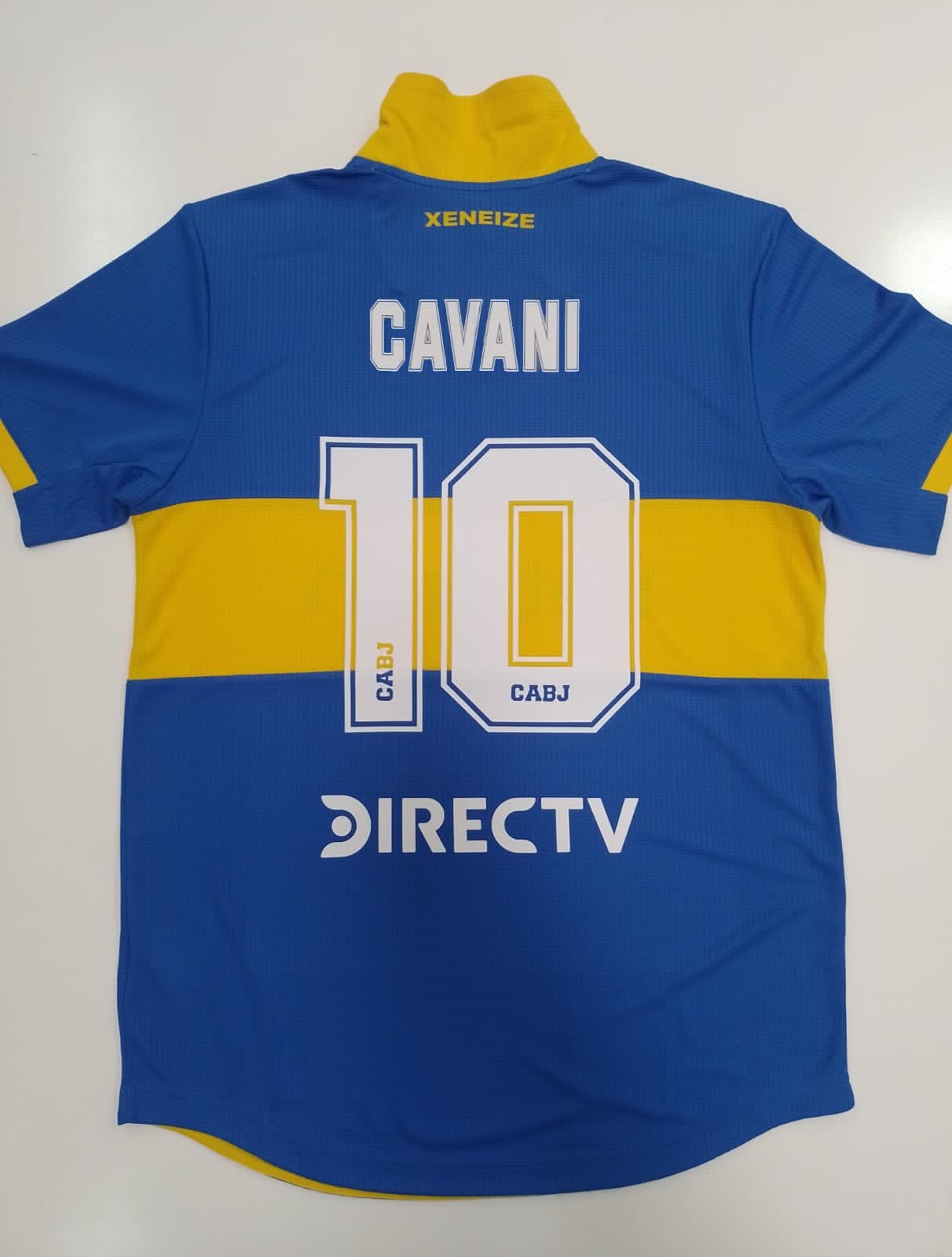 Camiseta 10 Cavani Boca