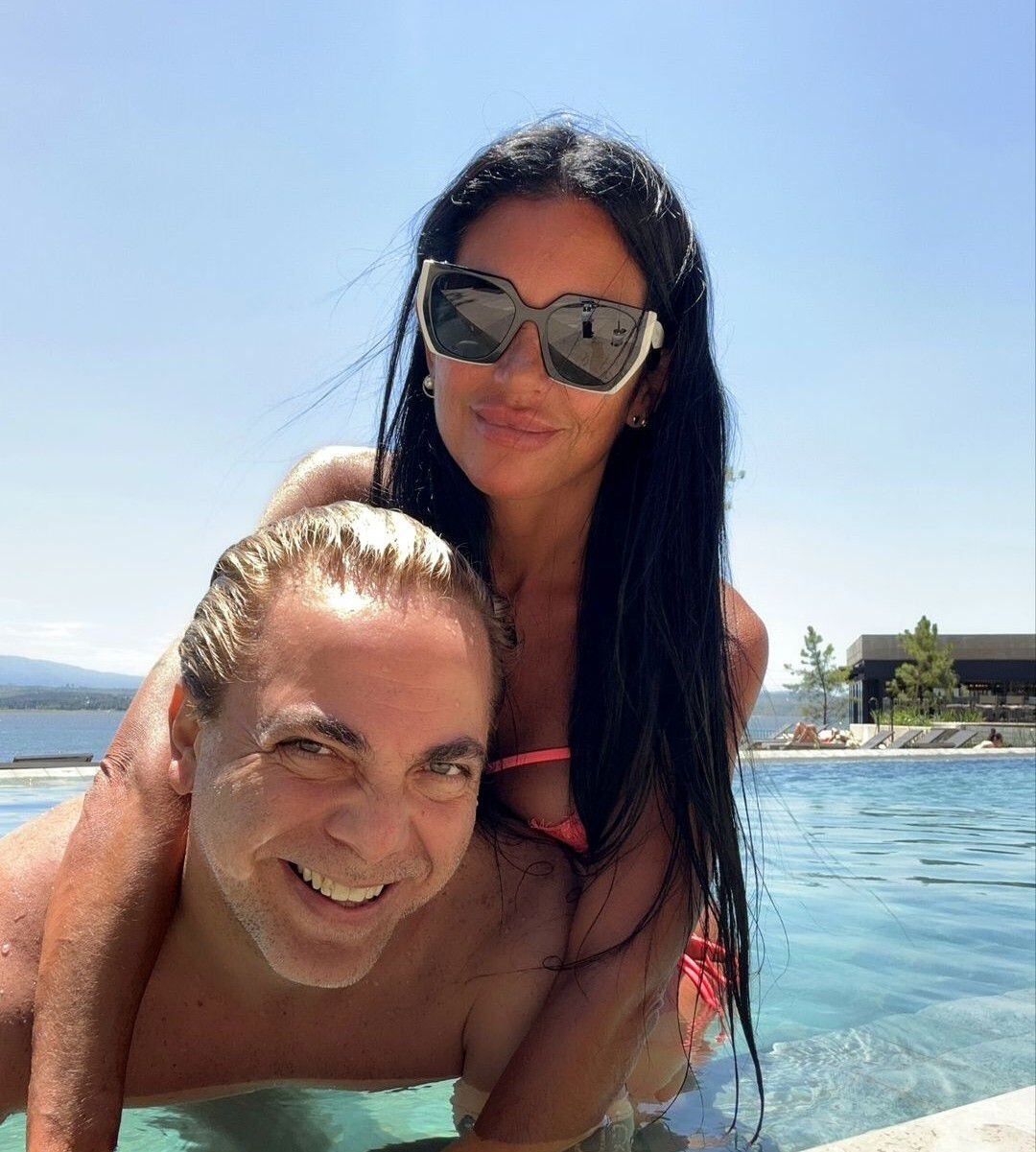 Cristian Castro y su nueva novia Mariela Sánchez