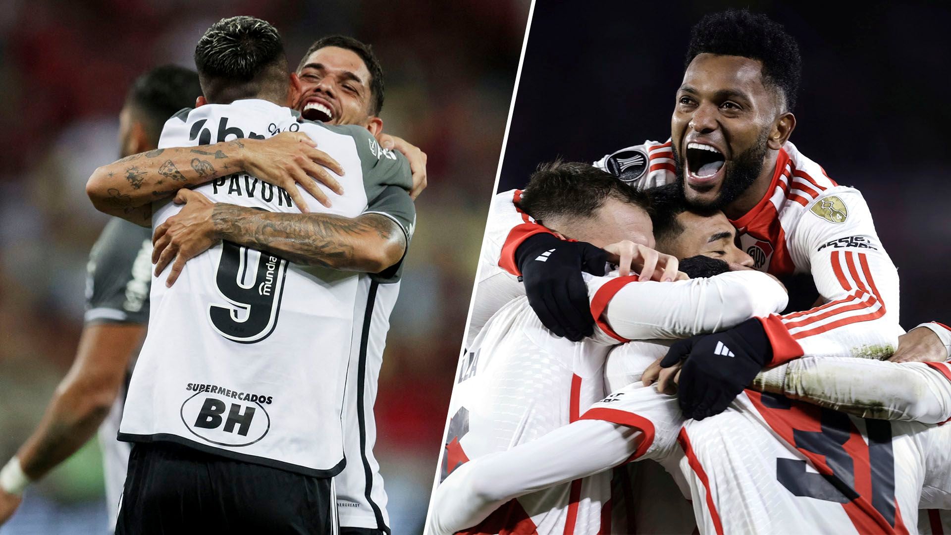 Atlético Mineiro y River Plate abrirán su serie de semifinales por la Copa Libertadores en Belo Horizonte 