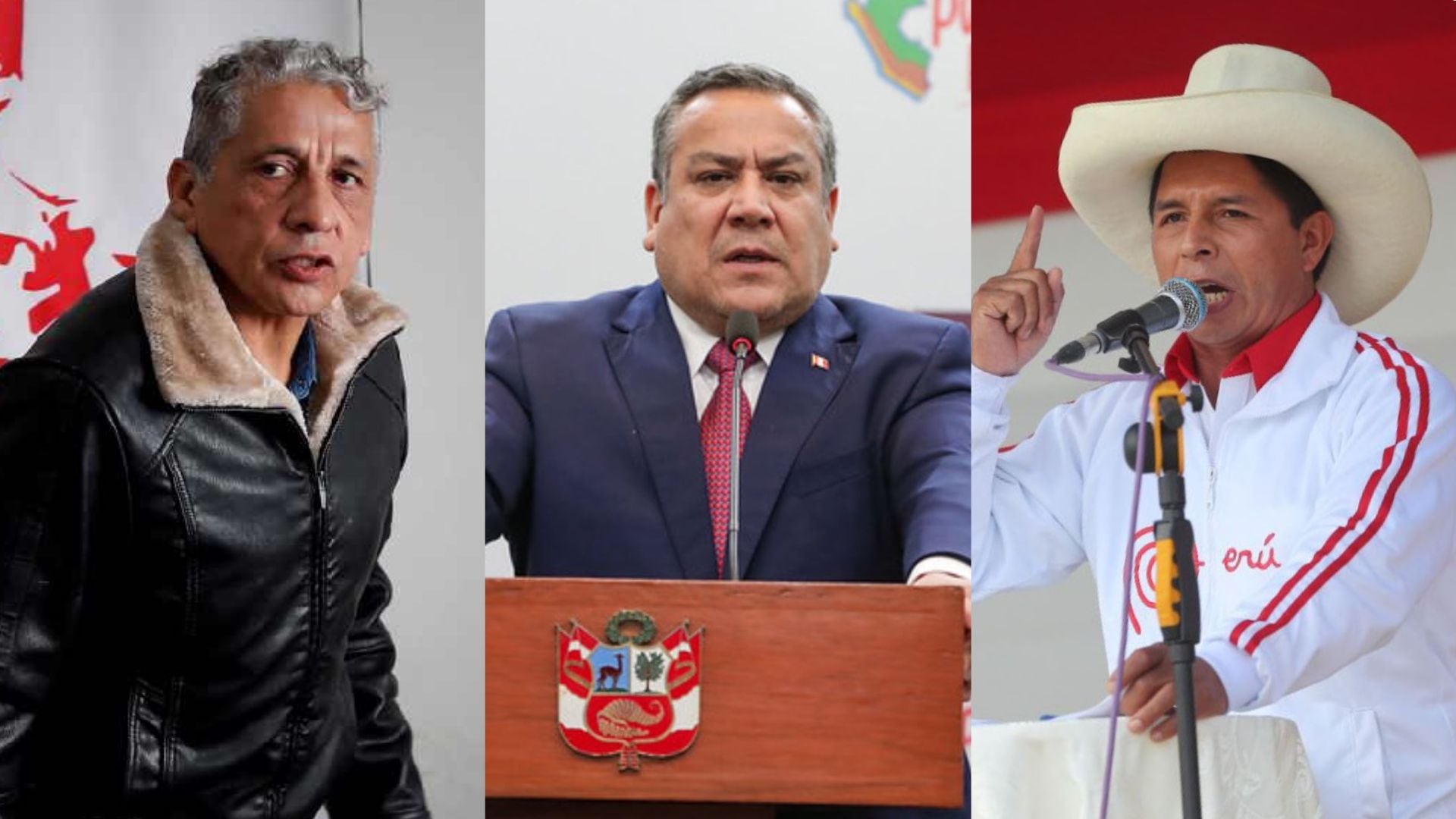 Castillo y Humala estarían ligados al paro nacional del 23 de octubre, según Gustavo Adrianzén.