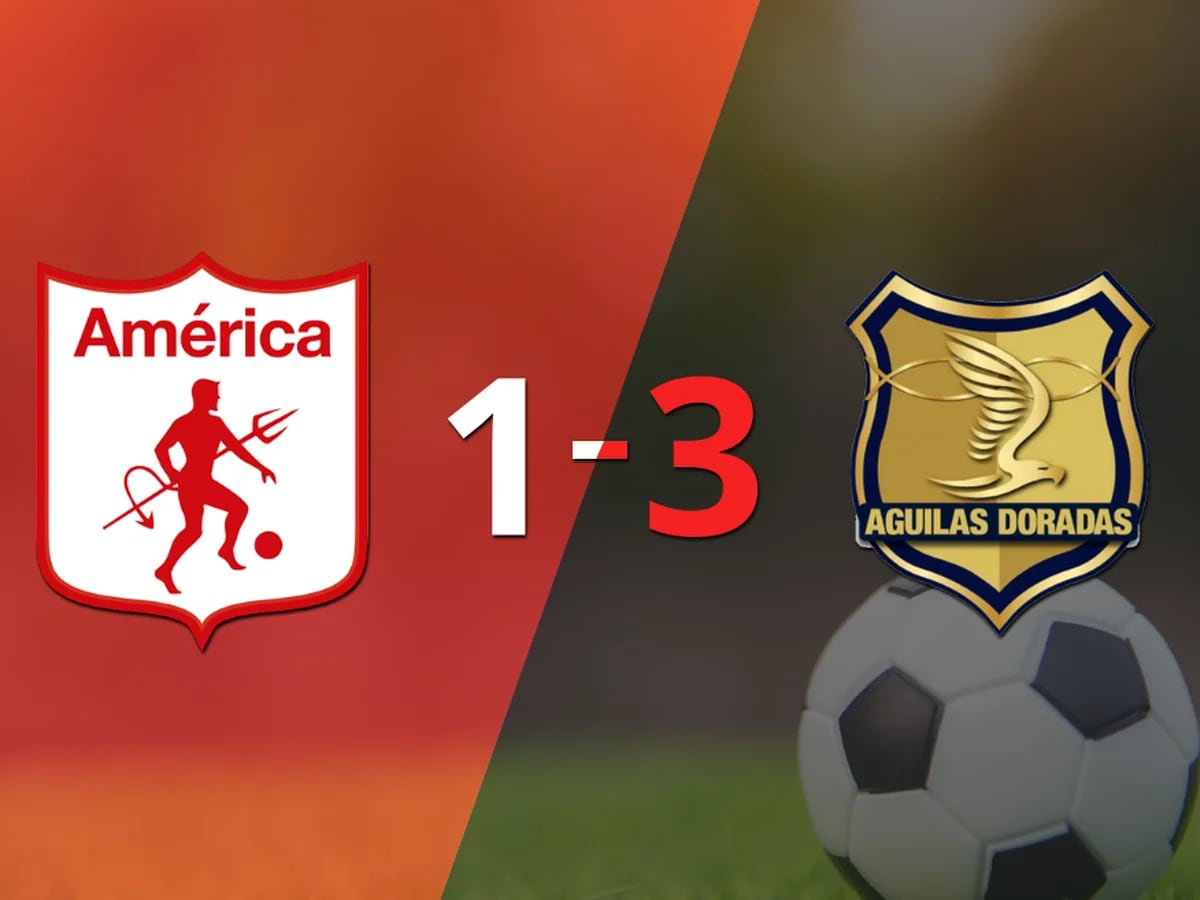Águilas Doradas Rionegro consiguió una importante victoria de visitante al  derrotar a América de Cali por 3 tantos a 1 - Infobae