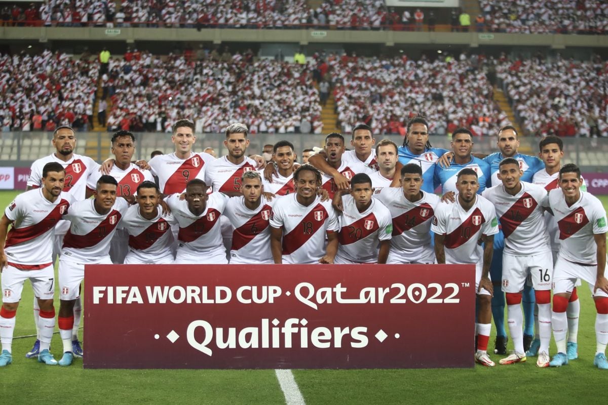 Liste der peruanischen Kader für die Qualifikation 2022 in Katar (Foto: FPF)