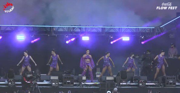 Farina en el Flow Fest. (Captura: Flow Fest)