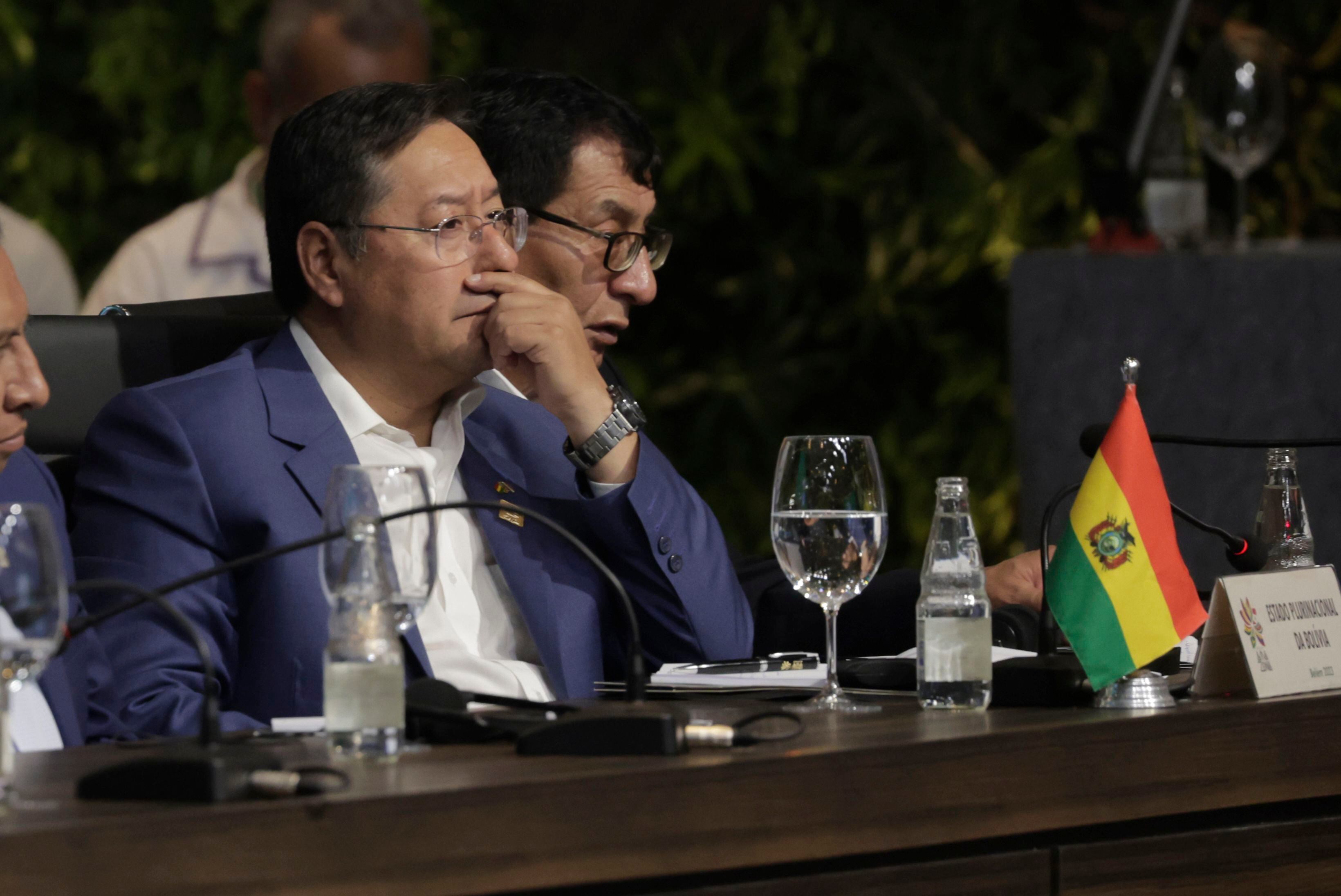 Luis Arce teme que Bolivia se balcanice