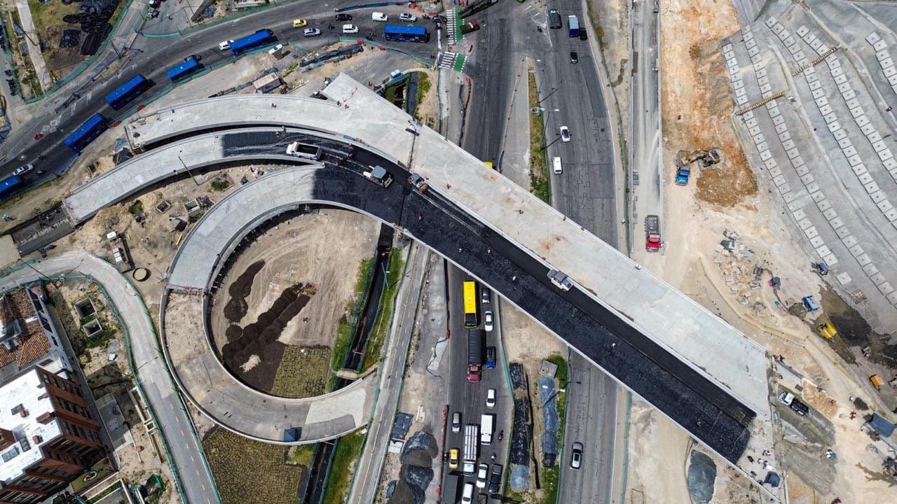 Megaobra vial en Bogotá, en riesgo tras incumplimiento de contratista - crédito @idubogota/X