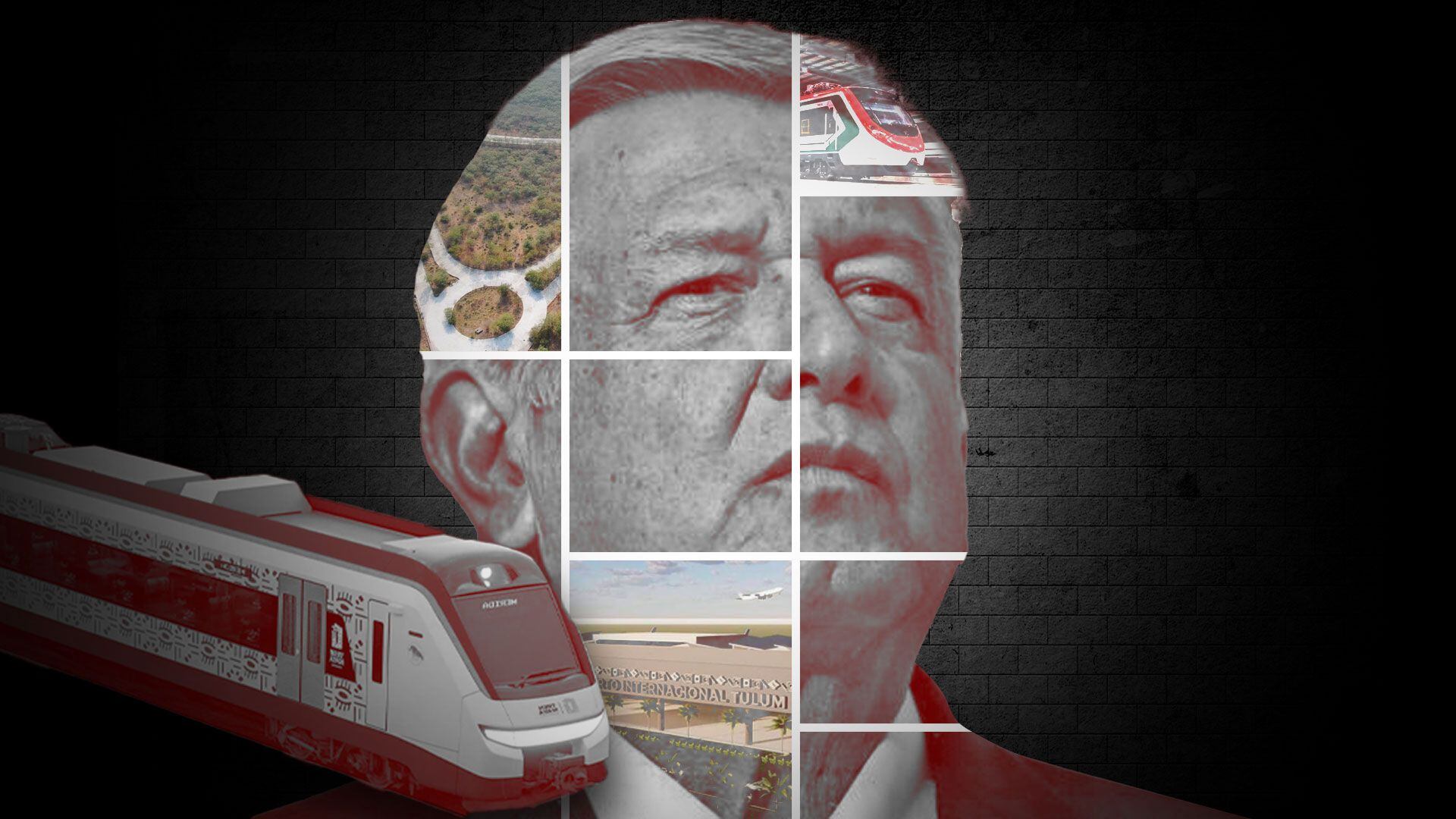 El mandatario estrena el tren. (Jovani Pérez)