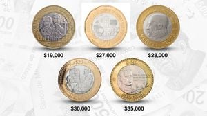 Las cinco inusuales monedas de 20 pesos que se cotizan en línea entre 19,000 y 35,000 pesos