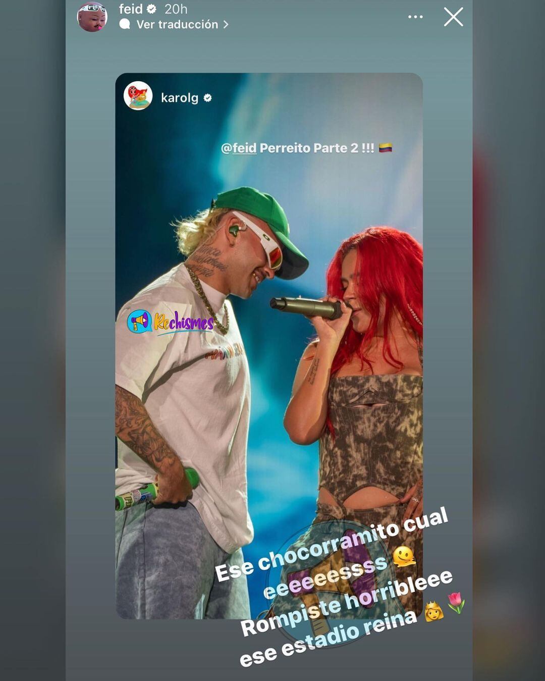 Feid Presumió Regalo Especial En Redes Sociales Dicen Que Es De Karol