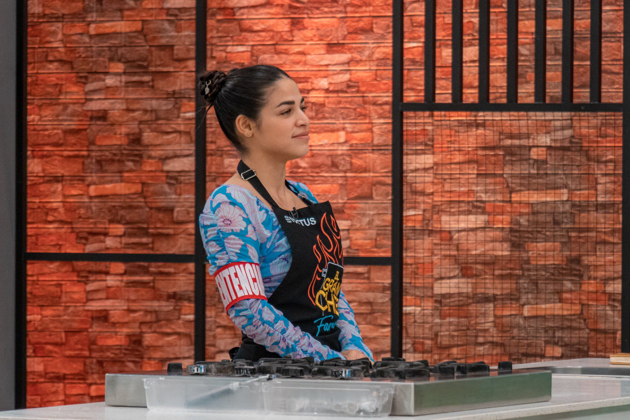 Sirena Ortiz podría ser eliminada de 'El Gran Chef Famosos' junto a Rocky Belmonte y Armando Machuca. Créditos - Latina TV