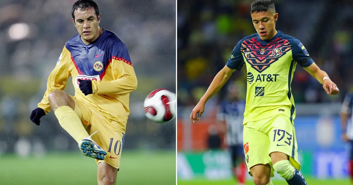 Quién es Emilio Lara, la joven promesa del América que comparan con  Cuauhtémoc Blanco - Infobae