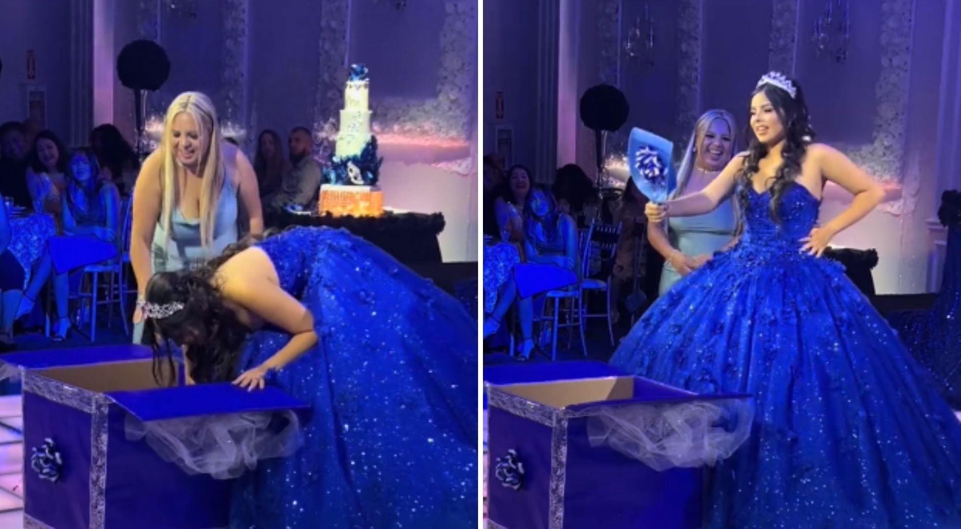 Quinceañera recibe un recogedor como regalo de XV años; reacción se vuelve  viral | VIDEO - Infobae